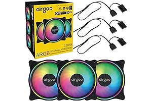 Corsair iCUE Commander Core XT ARGB PWM Case Fans (120mm, 3-Pack)