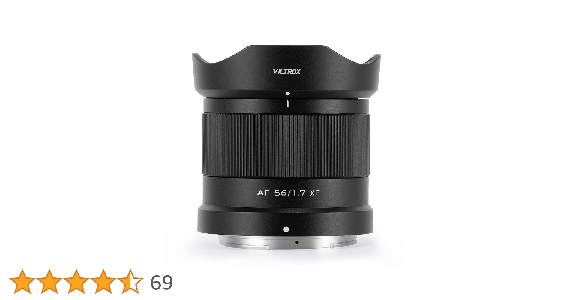 Amazon.co.jp: VILTROX AF 56mm F1.7 XF 軽量大口径 APS-C