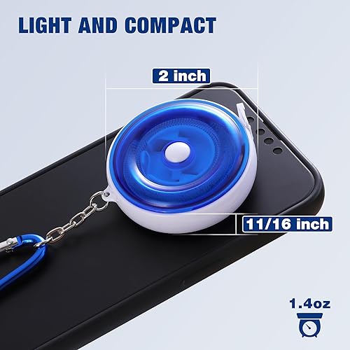 Miniatura 2 de WORKPRO Paquete de 3 cintas métricas para cuerpo, 60 pulgadas (59.1 in) cinta métrica suave retráctil para costura, cuerpo, compras de ropa en