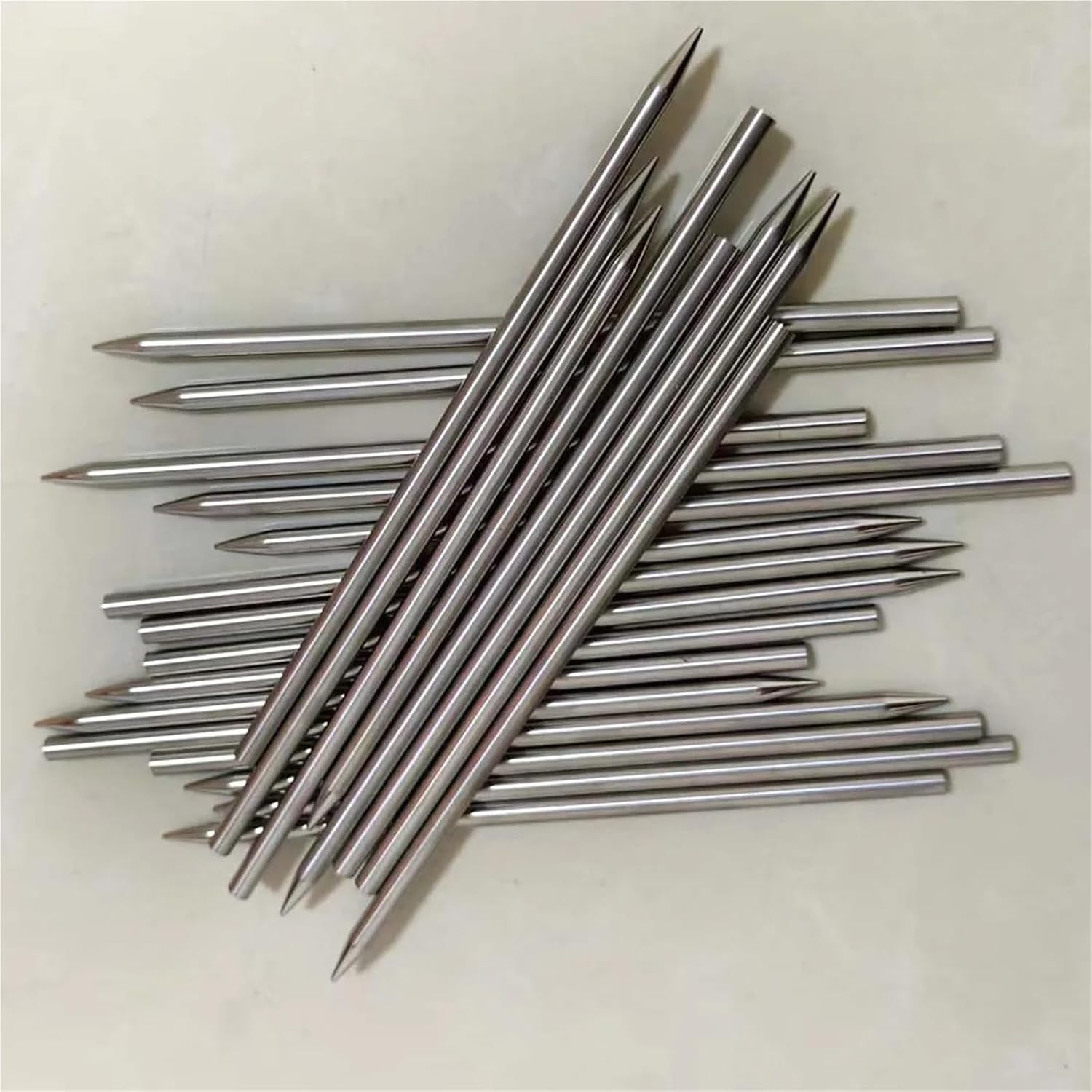 5mmX150mm Pointed Head Temperature Sensor Thermistor Probe PT100 Shell(50pcs)
