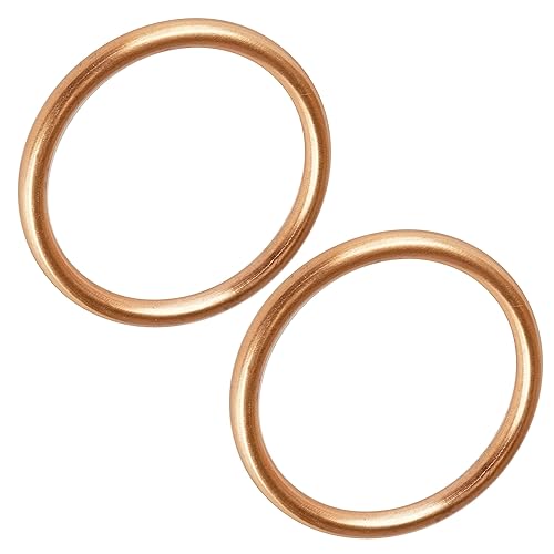 Miniatura 5 de Caltric 2 juntas de sellado de tubo de escape compatibles con Polaris Scrambler 850 2013-20225255577