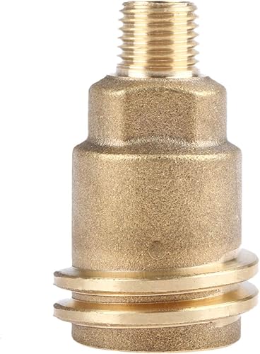 Miniatura 5 de Macho 5024 QCC1 - Adaptador de manguera de montaje de gas propano con rosca macho de 14 pulgadas, accesorios de conexión rápida de propano de latón