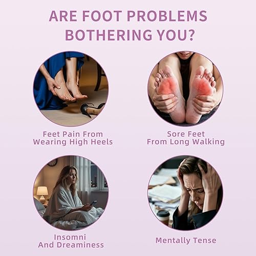 Miniatura 4 de Masajeador de pies para alivio de la fascitis plantar, rodillo de pies con bola de masaje, herramienta de alivio del dolor de tejido profundo para