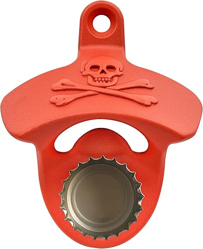 Miniatura 7 de Abrebotellas magnético retro montado en la pared, bronce antiguo, abridor de cerveza de época antigua, soporte de poste para bar, hotel, cueva de