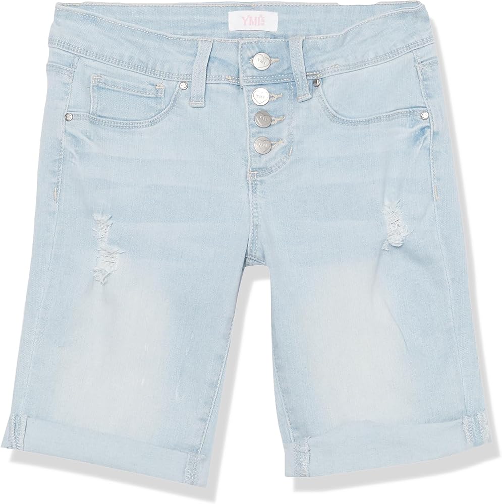 デニム・ジーパン IONSEOUL Cellini Back Pocket Bermuda Pants JE1306 MARNI Denim Shorts With Patch Detail (Cobalt) – CNCPTS