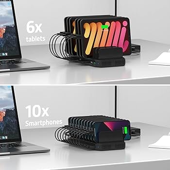 Amazon | Alxum USB QC 3.0 充電ステーション 60W 10ポート(1