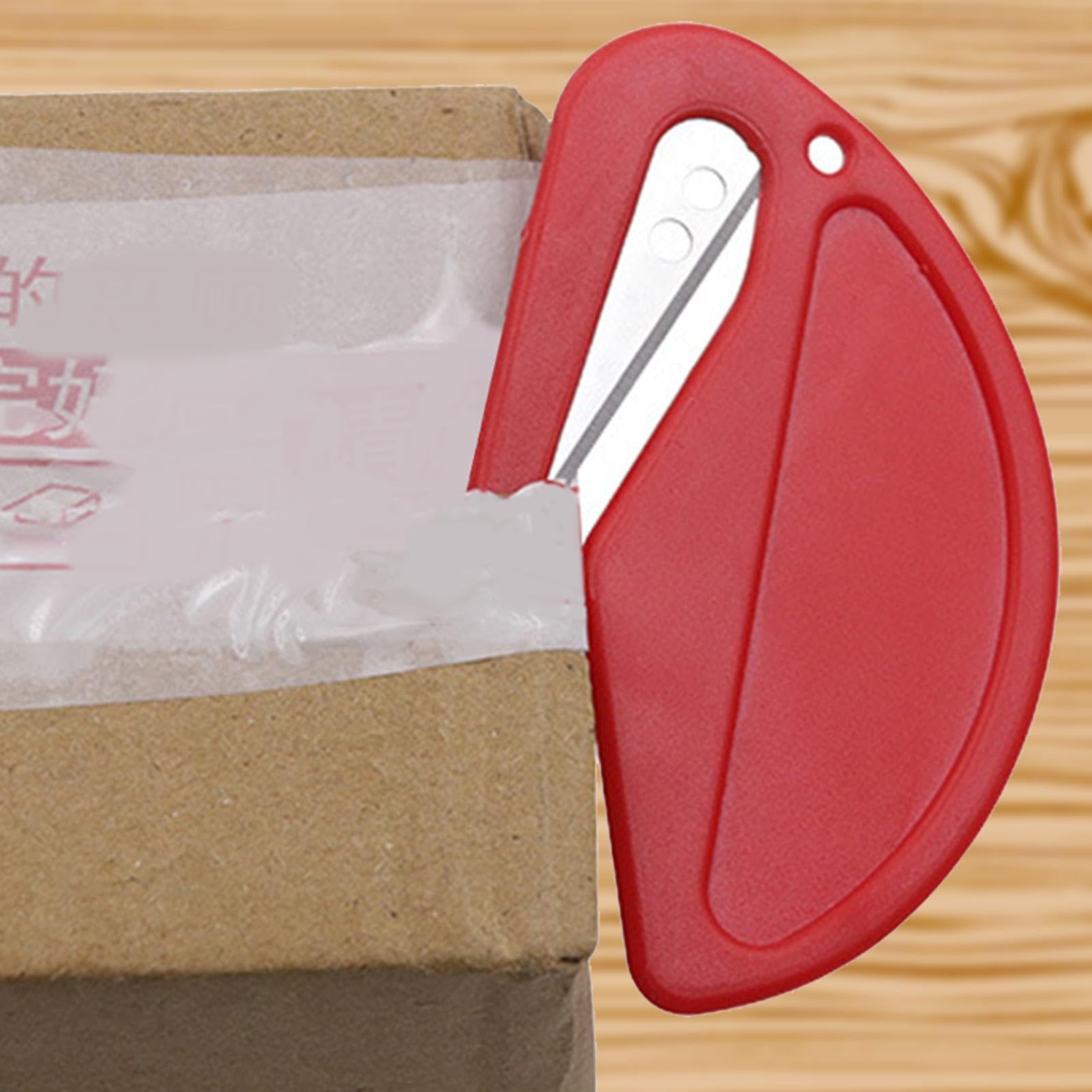 Taglierino Apriscatole Doppio Filo - Apri Scatole Sicuro E Comodo, Multifunzione Per Cartone, Ideale Per Casa, Ufficio E Regali