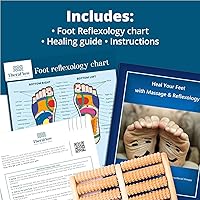 Vista 8 de TheraFlow Large Dual Foot Massager for Plantar Fasciitis Relief 2024 Edition Perfect Feet Massager Gifts for Women and Men Relaxation Gift and