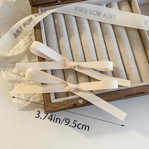 Miniatura 2 de 12 pinzas para el cabello, lazos dulces, lazos rosados, pinzas para el cabello con lazo negro, pinzas para el cabello con cinta de cocodrilo,