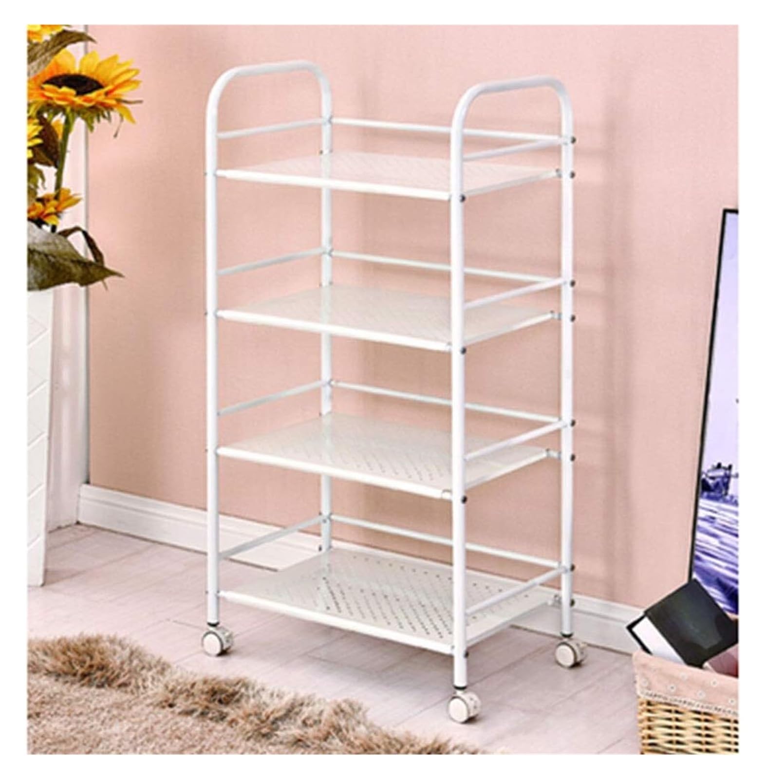 Utili Cart – Carrello Rolling Sto per Ristoranti Versatile Carrello di Servizio per Hotel e Uso Domestico Heavy Du Cucina con Ruote