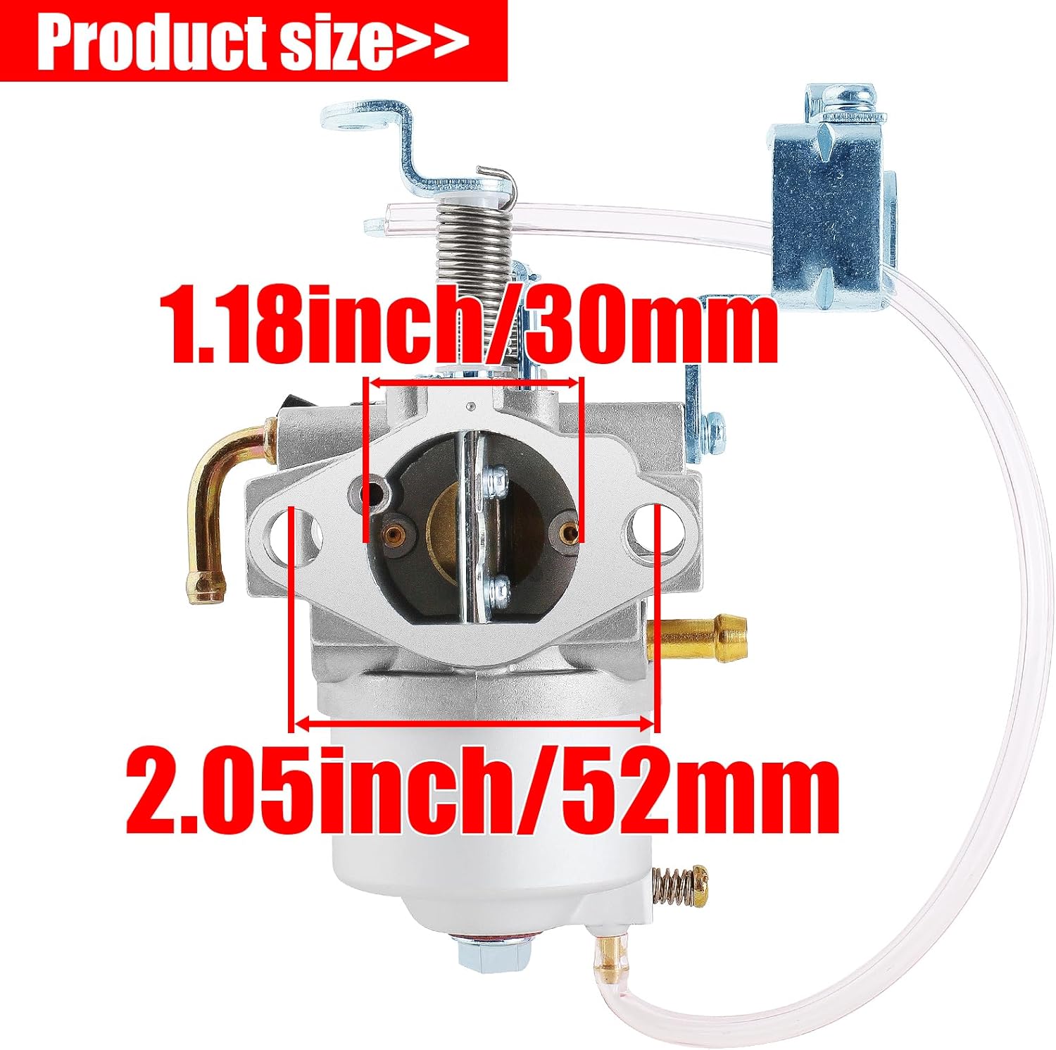 Carburetor Compatible with Yamaha Golf Cart G16 G16A-G18 G19 G20 G21 4-cycle Drive Engine JN6-14101-10 JN6-14101-10-00 JN6-14101-14 JN6-14101-14-00 JN6-14101-15 JN6-14101-15-00 Gas Club Car