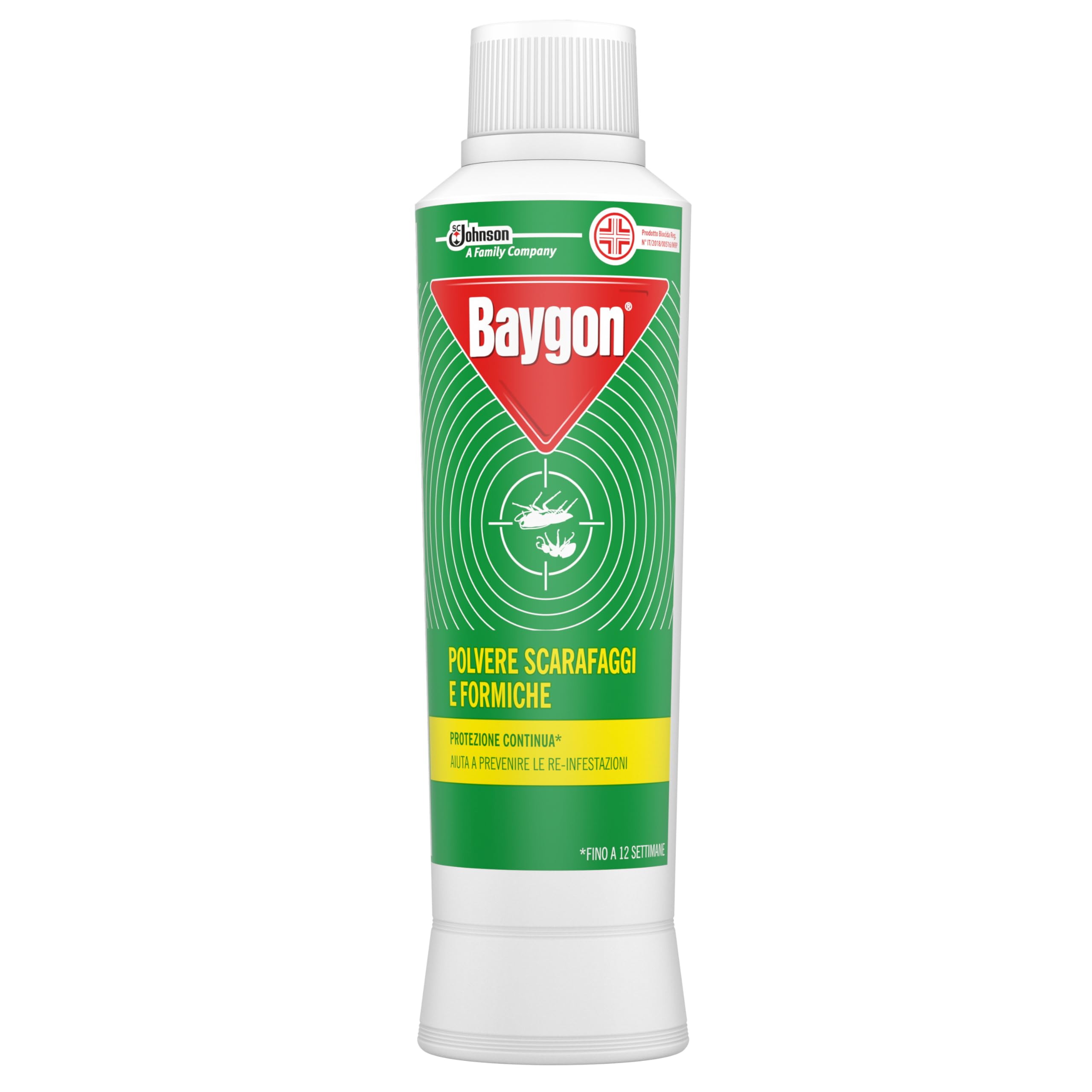 Insetticida Baygon Polvere Scarafaggi/Formiche Gr. 250