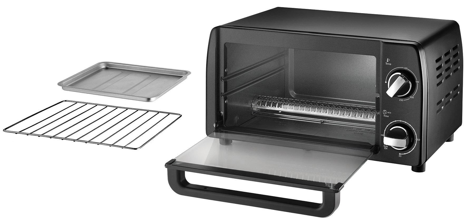 Lèchefrite Four Unold Lèchefrite Unold 36x30,5cm - Pour Mini Four 68865 - Accessoire Remplacement Plateau Four 36x30.5cm