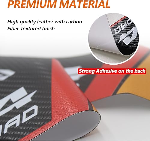 Miniatura 9 de Protector de umbral de puerta para Tacoma 2016-2023, doble cabina, protección de umbral 4x4, calcomanías deportivas de fibra de carbono, accesorios