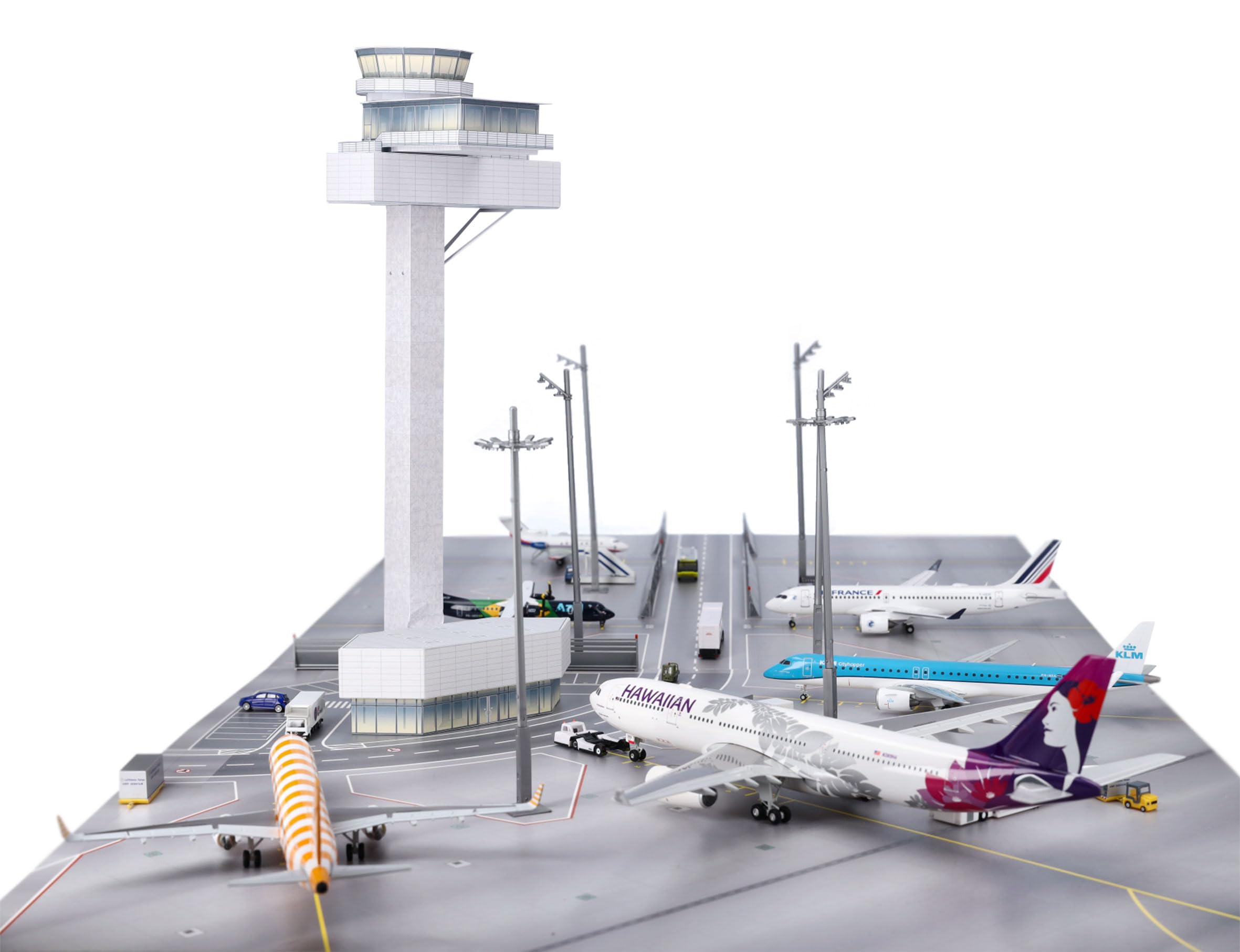 herpa accessorio, accessori per aeroporto, accessori per modellismo ferroviario, aeroporto, piastre del piazzale/aeroporto, miniatura in scala 1:200, modello in plastica.