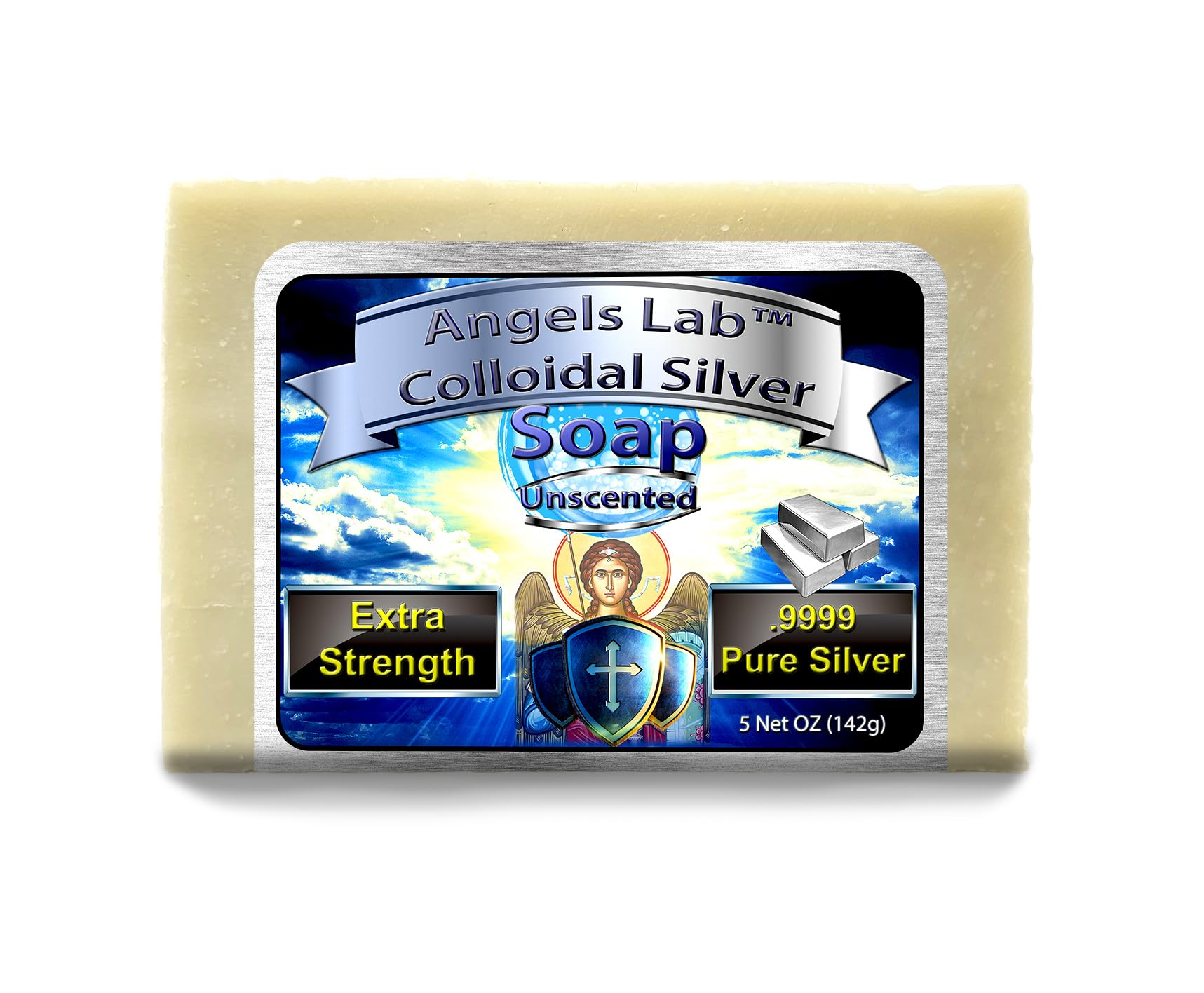 Angels Colloidal Silver Soap Extra Strength