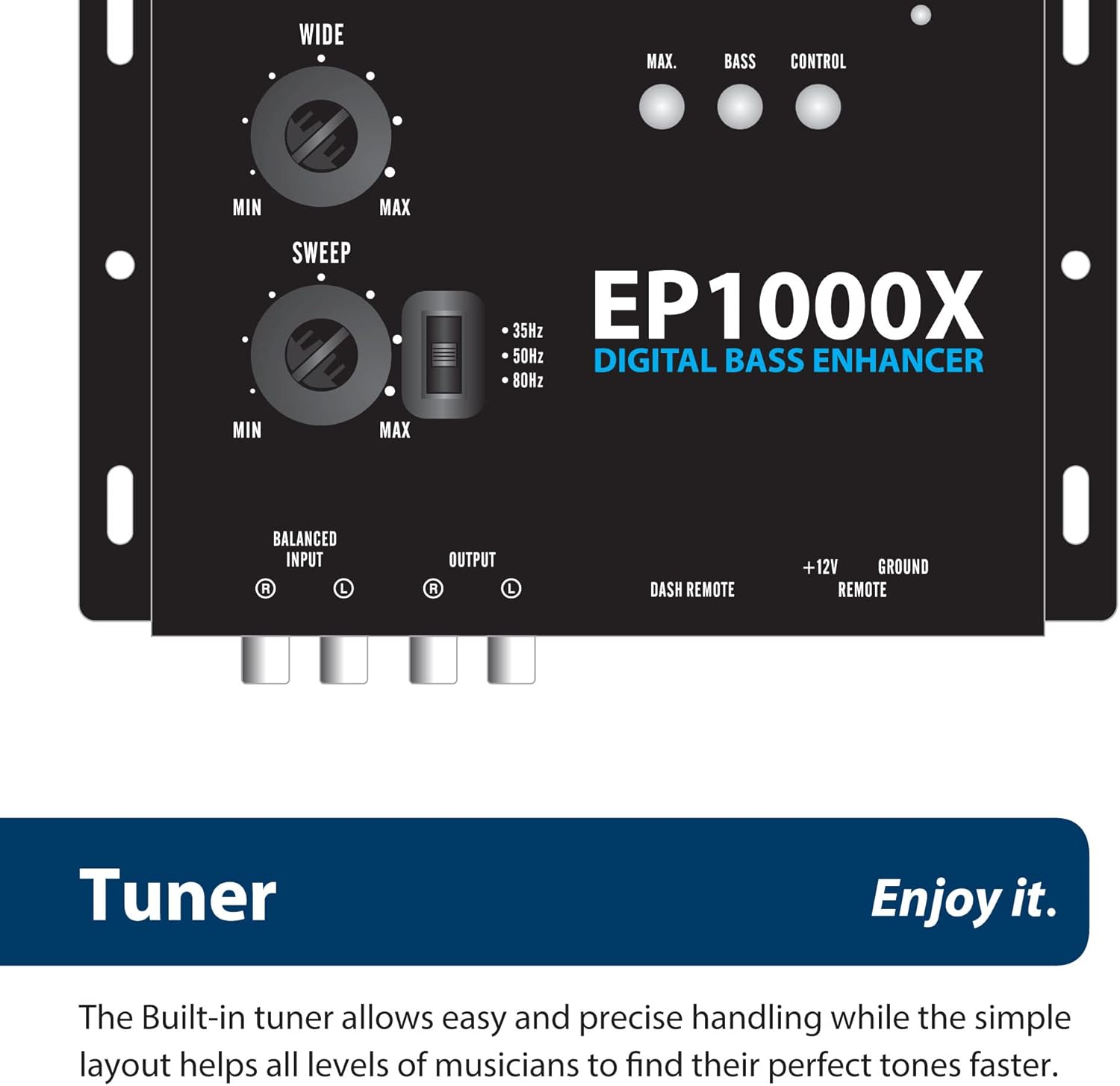 Blaupunkt EP1000X Tuner Controls