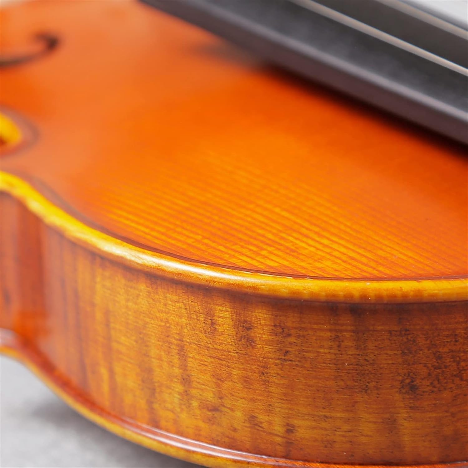 Violín para adultos, violín mate 4/4, raya Natural, arce, maestro artesanal, violín profesional antiguo, instrumento Musical + colofonia de arco,4/4