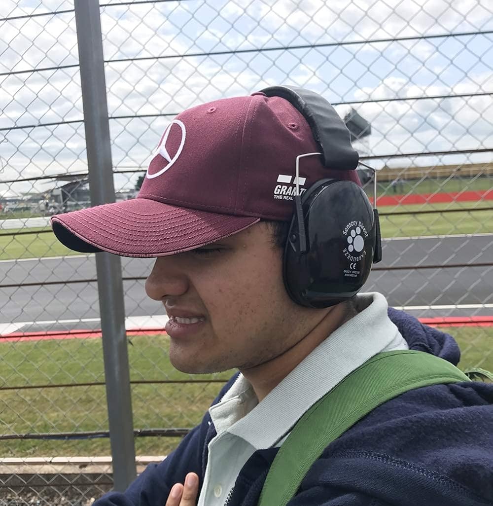 Sensory Direct Ear Defenders Black, Noise Cancelling Headphone