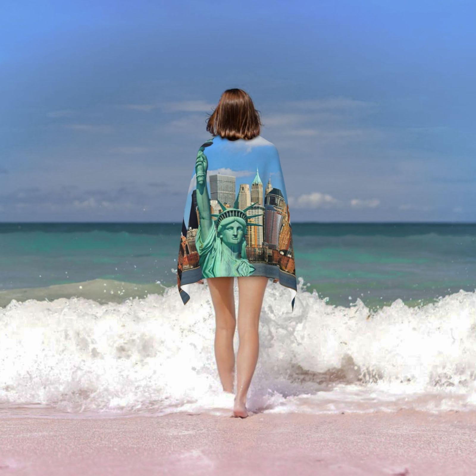 Amazon｜バスタオル、バスルーム用大型シャワータオル、ソフトタオル