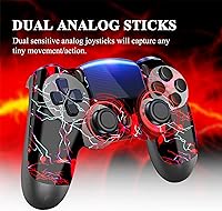 Vista 6 de CFORWARD Wireless Controller for Play4SlimProPC,Remote Game Controller,Replacement for Pa4 Gamepad Controller with 3.5m