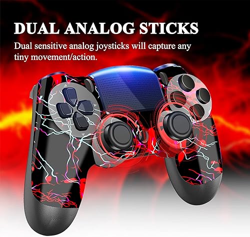 Miniatura 6 de CFORWARD Wireless Controller for Play4SlimProPC,Remote Game Controller,Replacement for Pa4 Gamepad Controller with 3.5m