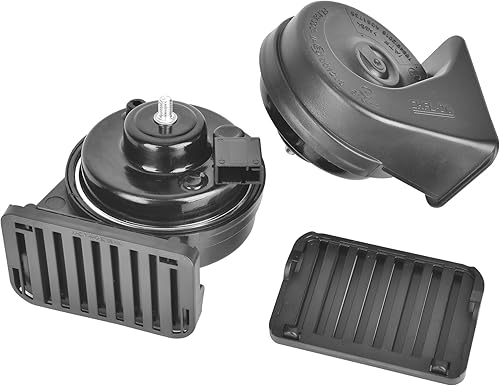 Miniatura 8 de Kit de bocina de coche con parrilla extraíble para Toyota, impermeable, Hi-Low Dual Tone Electric Caracol Horn para reemplazo y actualización