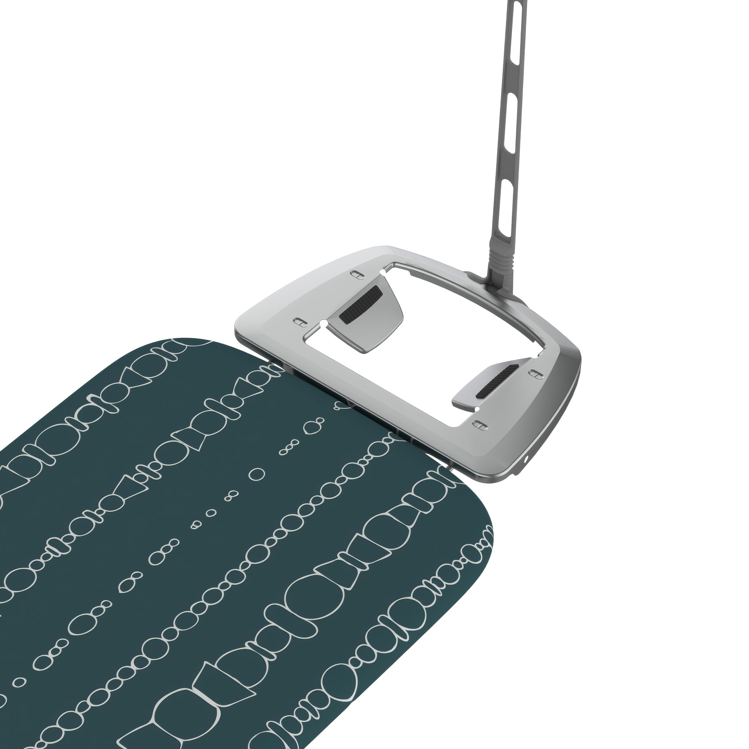 Rörets Asse da Stiro Exclusive Chrome - Premium Regolabile in Altezza, Ampio Poggiaferro, Supporto per Cavo e Sistema di Chiusura di Sicurezza - 118 x 43 x 88 cm