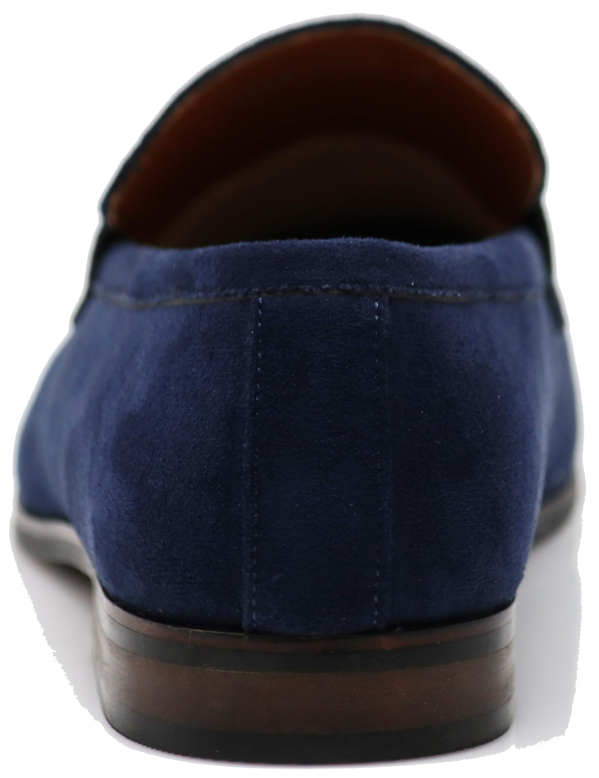 Enzo Romeo MHG Men's Business Casual Formal Vegan Suede Loafers Slip On Driving Dress Shoes - 5