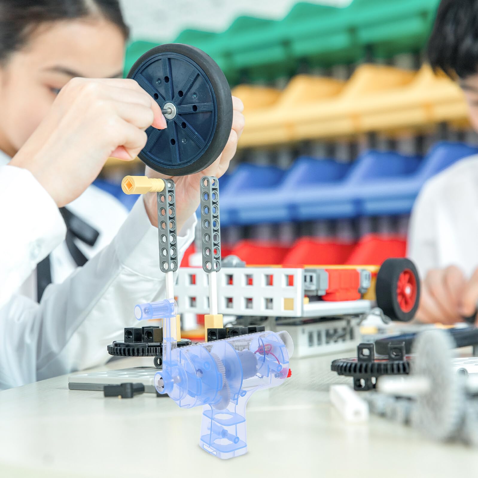 BESPORTBLE 5 Piezas Generador Eléctrico de Manivela para Experimentos Físicos Educativos Kit Stem para Portátil Resistente y Fácil de Usar