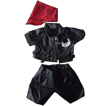 build a bear biker outfit