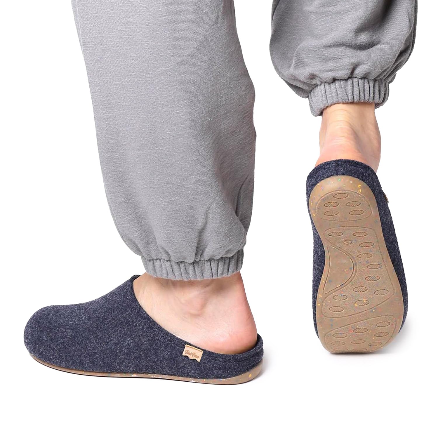 TONI PONS NEO-FR - Chaussons de maison homme en feutre recyclé.