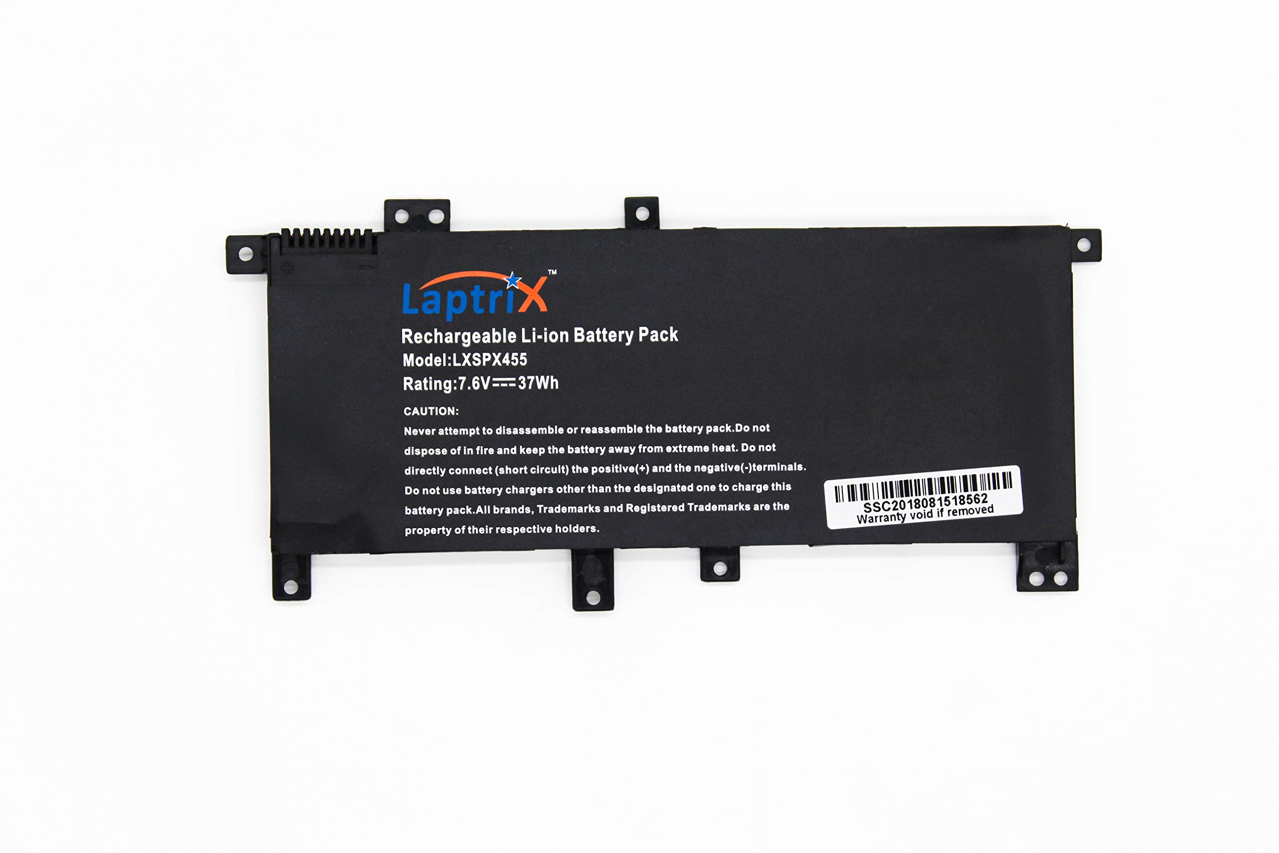Laptrix C21N1401 Laptop Battery Compatible with Asus X455 X455LA X455LD X455LN X455LN R455LD Series Notebook (B08WKFK4Y6) Amazon Price History, Amazon Price Tracker