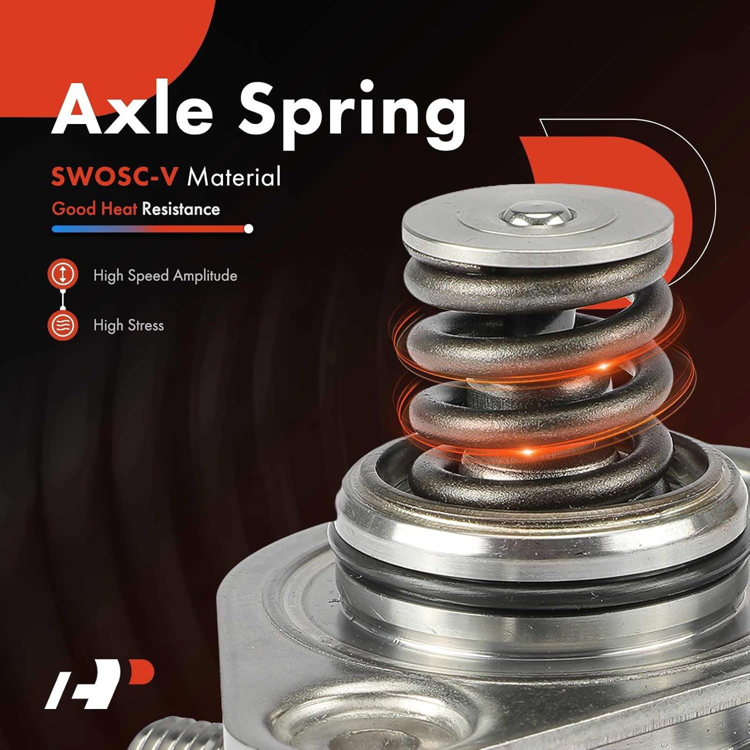 A-Premium High Pressure Fuel Pump Compatible with BMW X5, 550i/550i GT xDrive, 750i/750Li xDrive, X6, 650i, 650i xDrive, Alpina B7/B7L xDrive, Alpina B6 xDrive Gran Coupe, 2008-2015, 4.4L