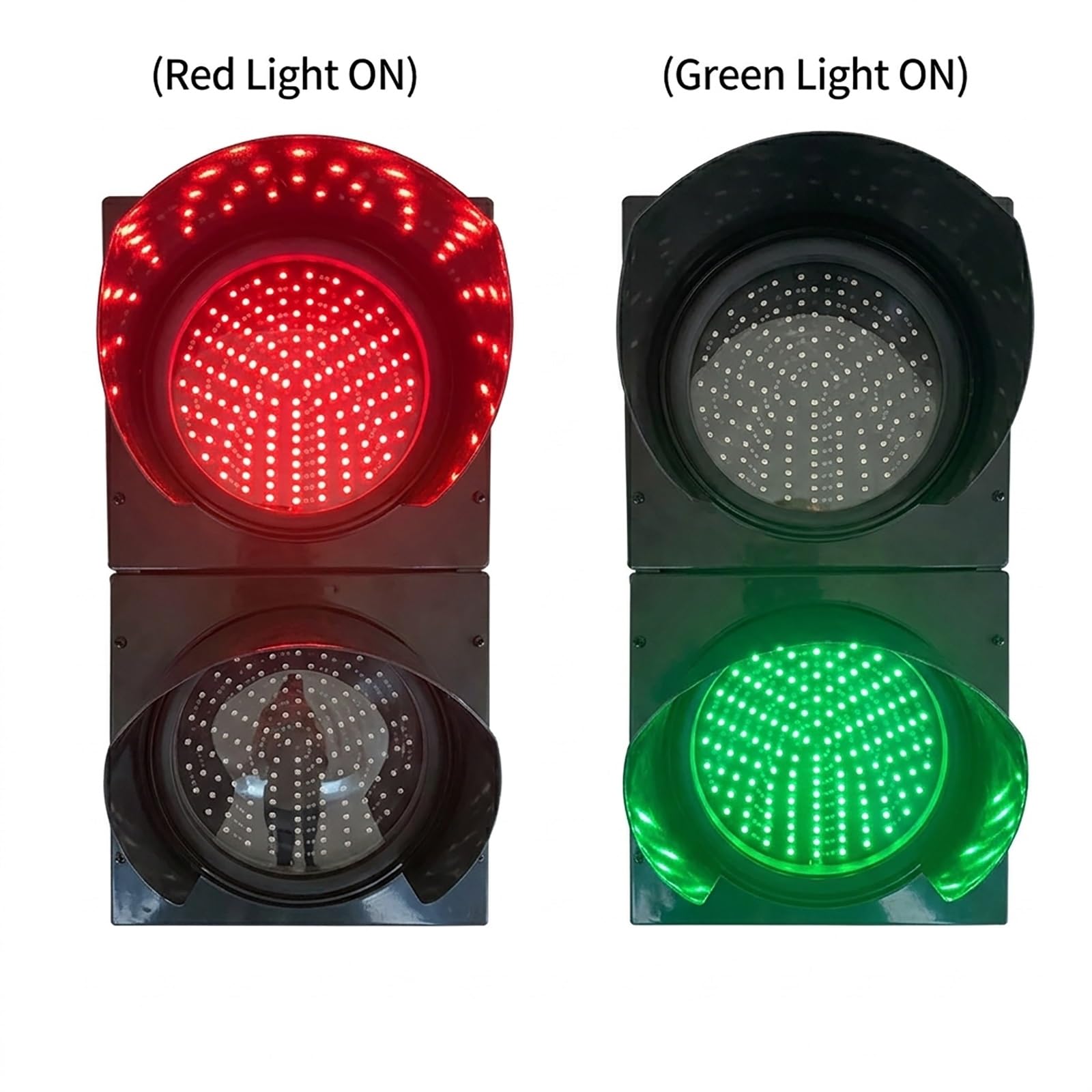 Ampel, Rot-Grün-Ampel, Lautstärke Ampel, PC-Gehäuse, Autstärke Ampel, Stop -and-Go-Licht, Blinker-Warnleuchte, Ampel für Café, Bar, Club, Shop, Warndekoration ( Color : Manual Control , Size : 12V