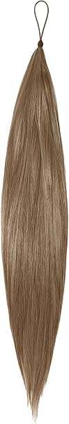 American Dream Hair Addition – 100% naturalne włosy – jedwabiście gładkie włosy – kolor 12 złotobrązowy – 46 cm długości, 1 sztuka