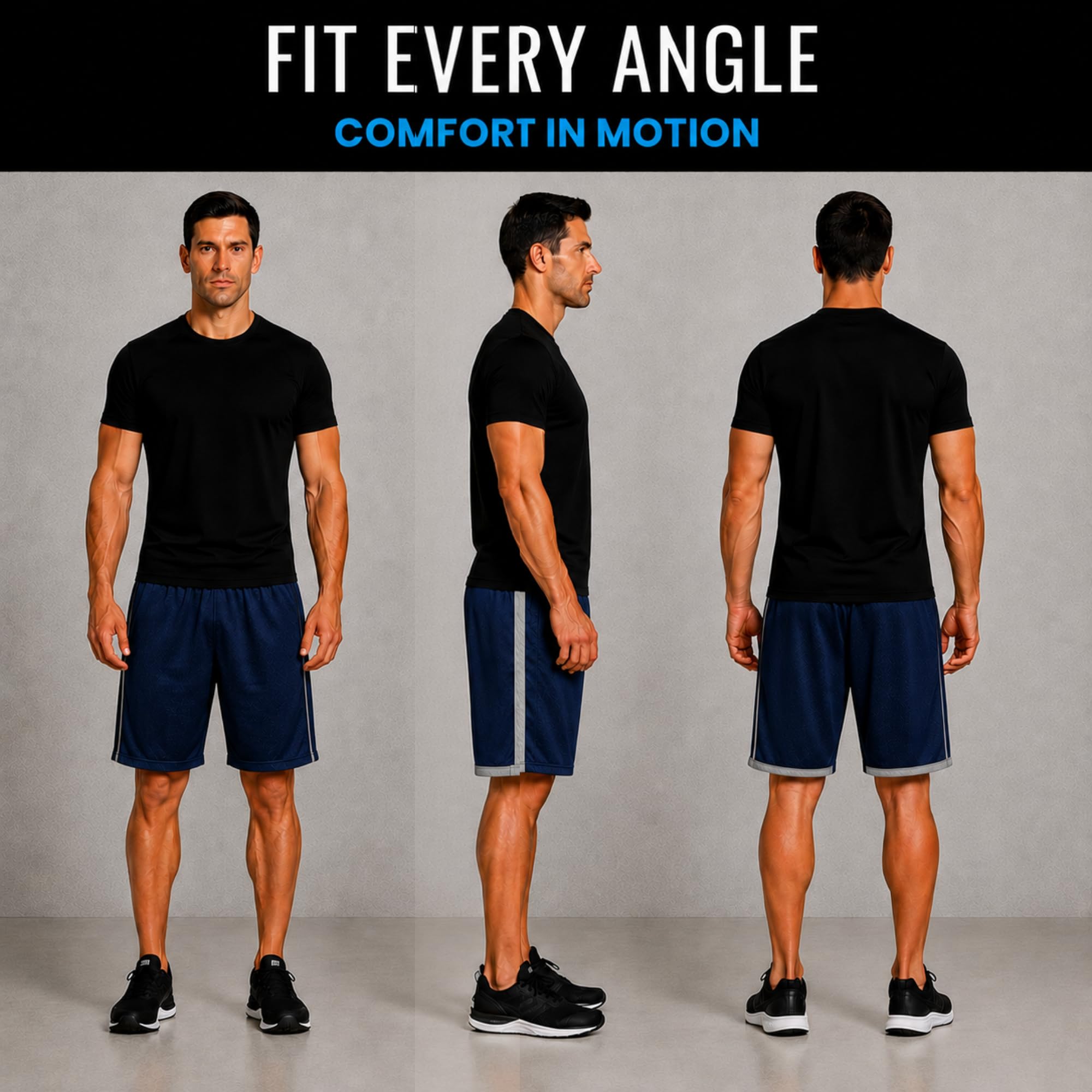 Essential Elements Paquete de 4: Pantalones Cortos de Baloncesto de Malla para Hombre, de Rendimiento Activo y atlético, con Bolsillos - - Small