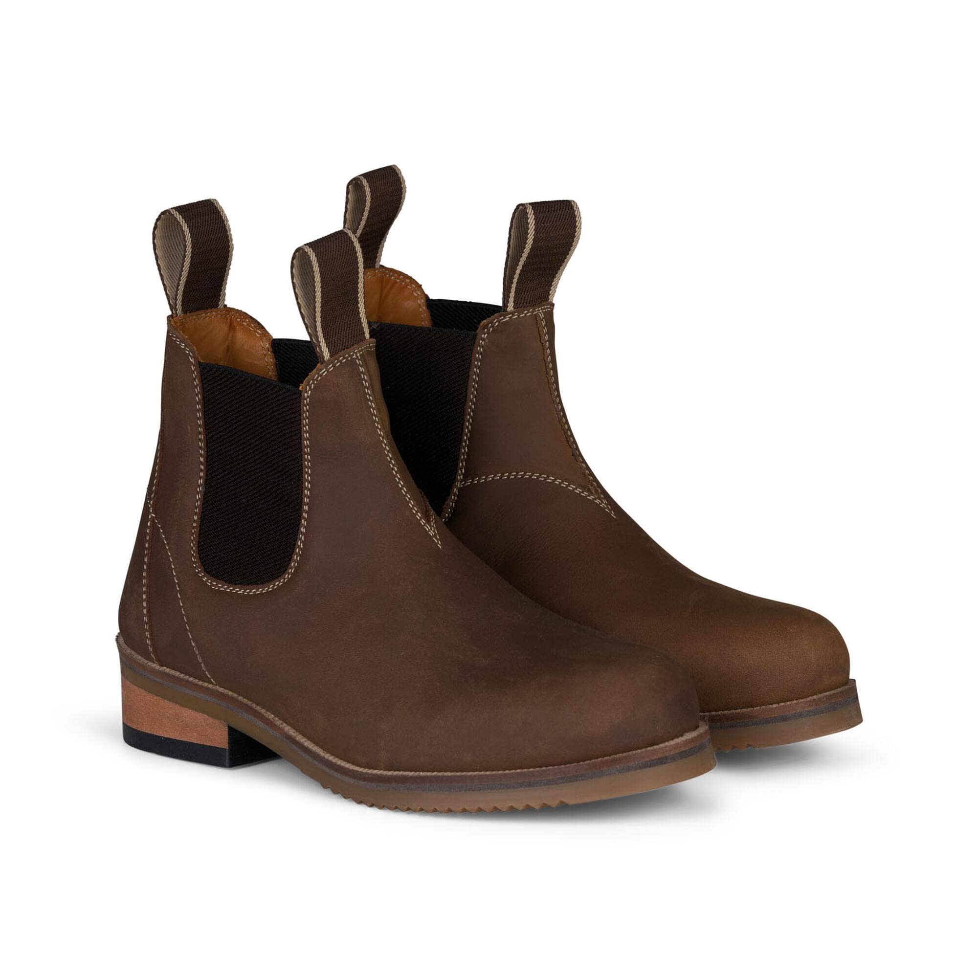 HORZE Morella Kinder Reitstiefeletten, Braun, 32