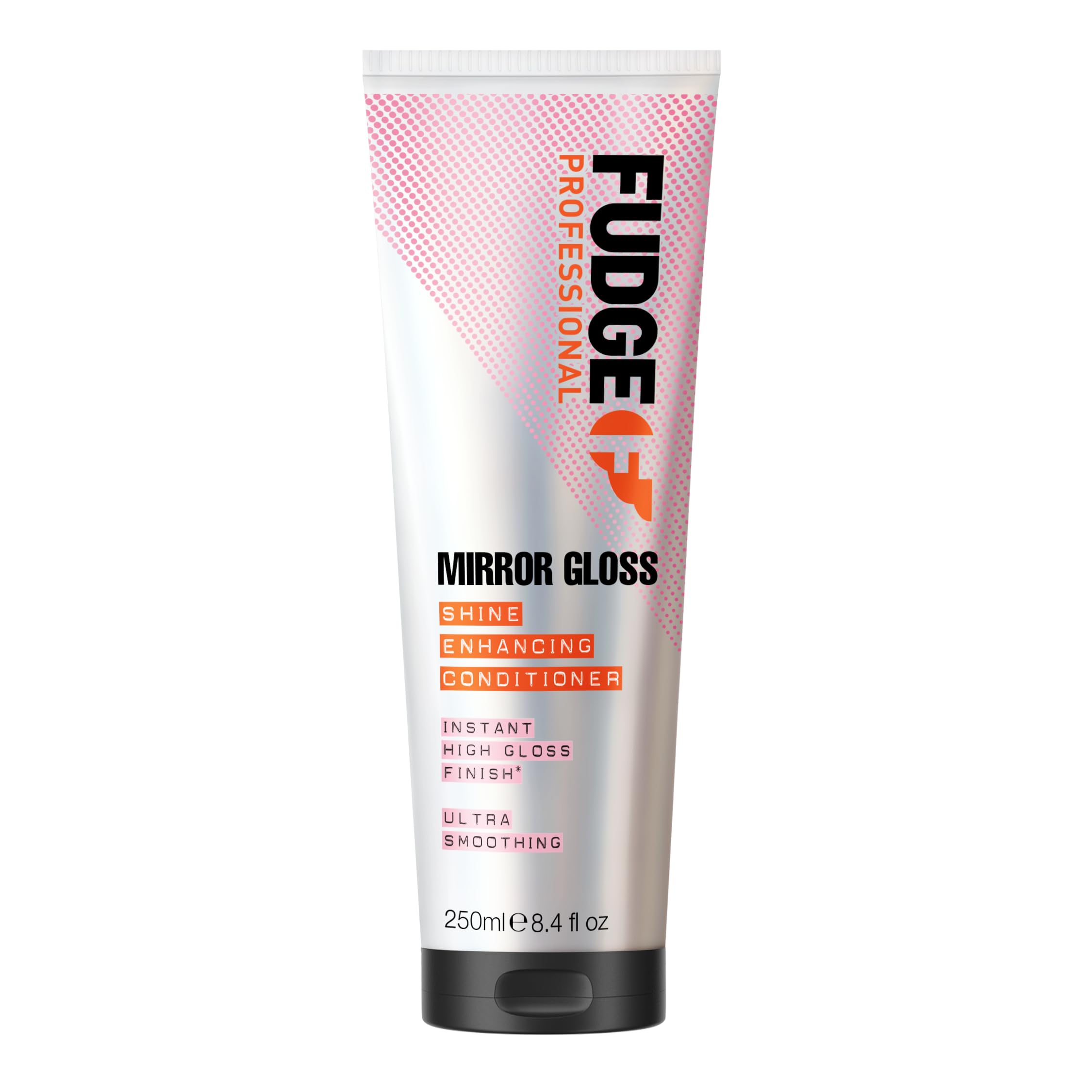 Fudge Professional Mirror Gloss Shine Enhancing Conditioner – Rich, Creamy Formula for Dull Hair, Tames Frizz & Adds Glassy, Glossy Shine, 250ml