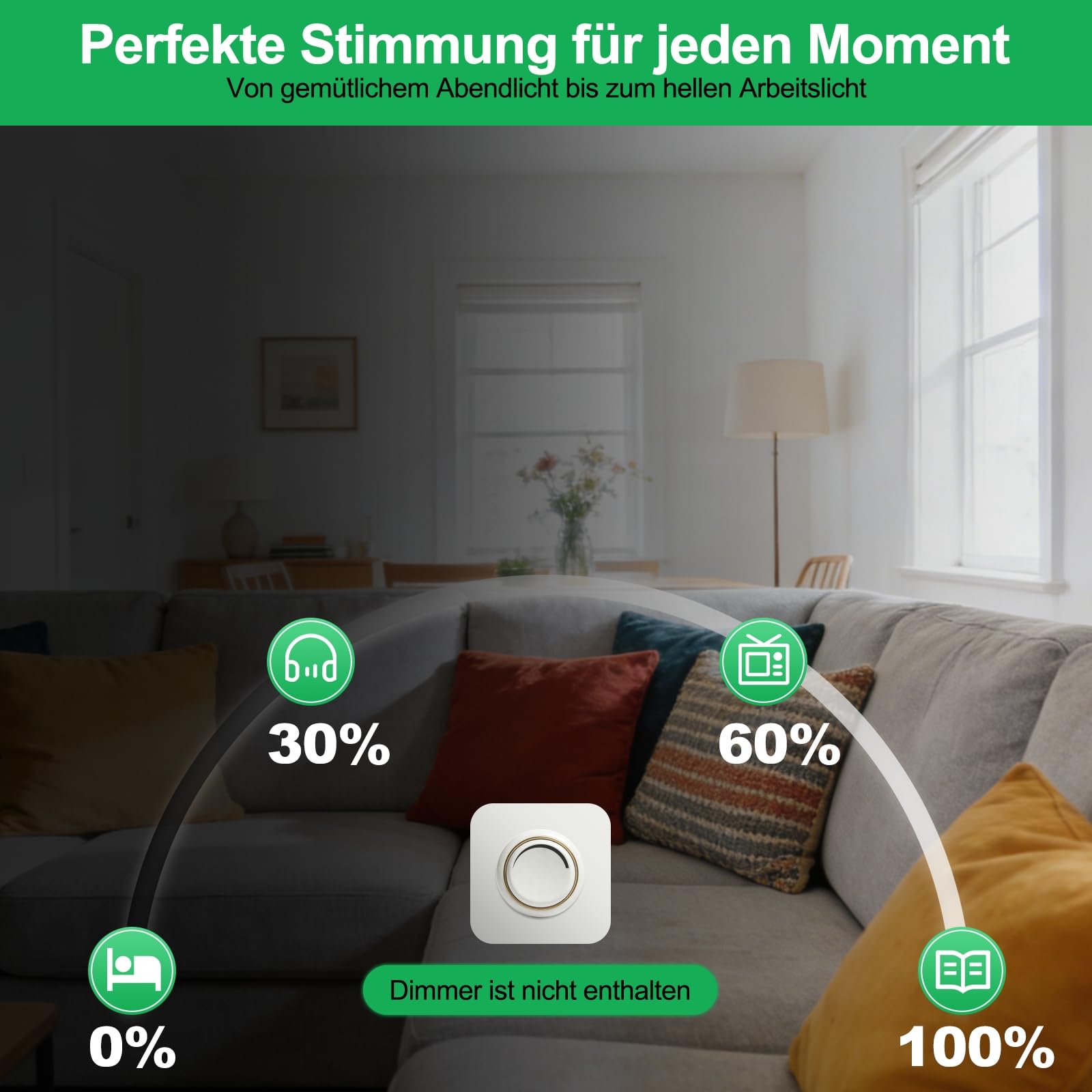LED Einbauleuchten, 7W Dimmbar LED Spots 230V Deckenstrahler mit 68–78 mm Einbaudurchmesser, Warmweiß 3000K Neutralweiß 4000K Kaltweiß 6500K für Küche und Badezimmer, 20er Set | 68–78 mm Einbaudurchmesser, Warmweiß 3000K, Neutralweiß 4000K, Kaltweiß 6500K