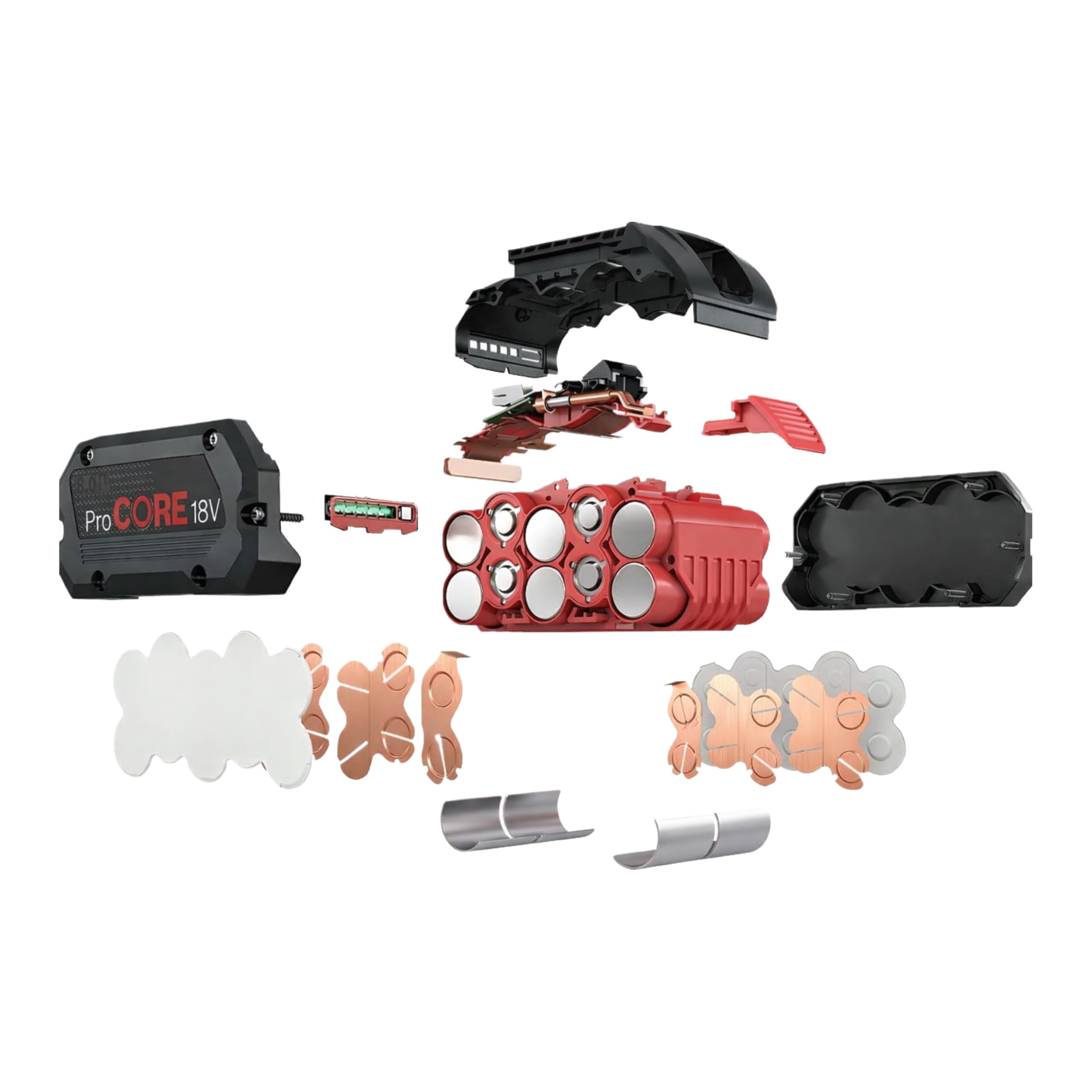 ProCORE - Batteria professionale da 18 V, 8,0 Ah per Bosch