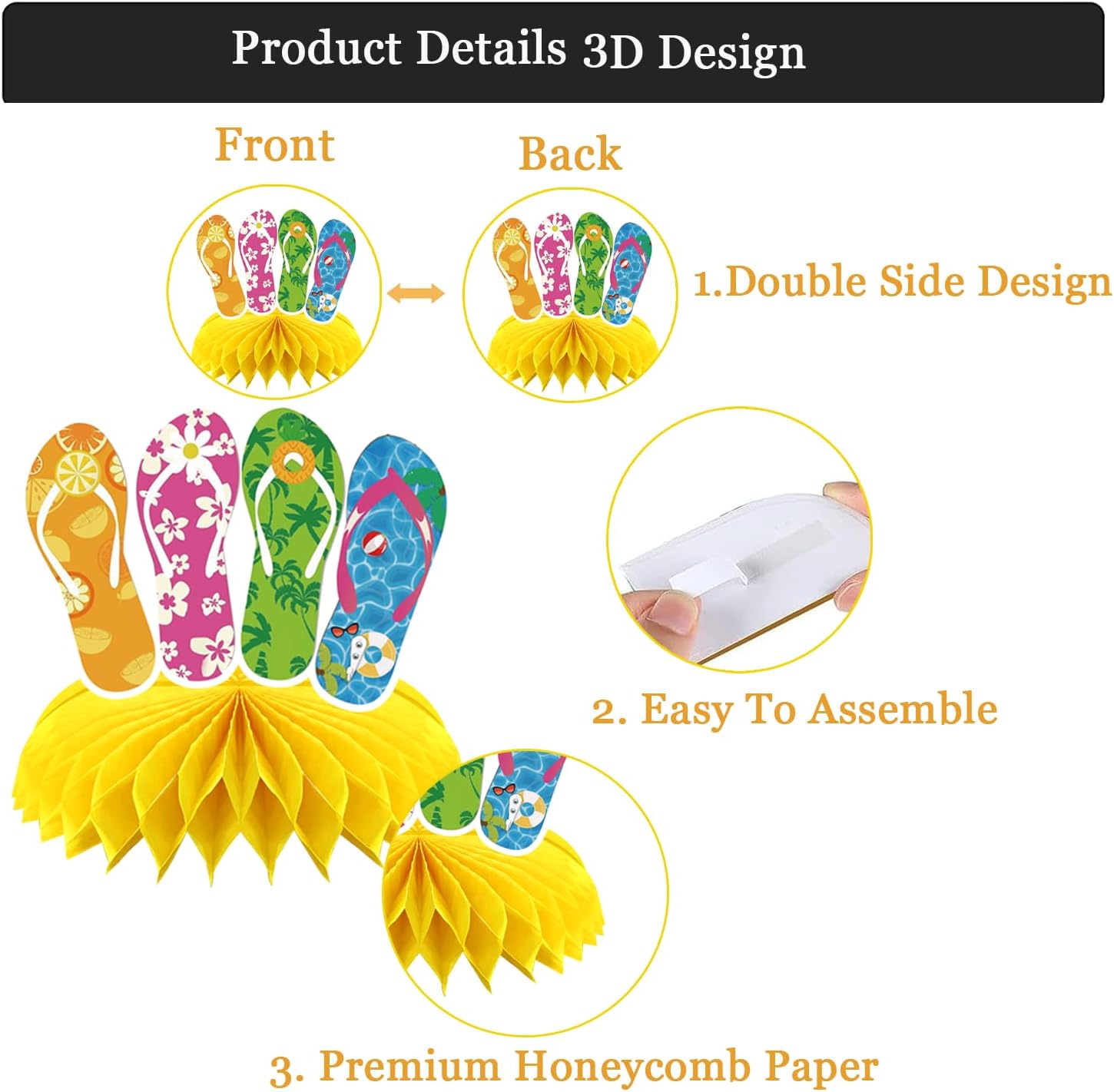 Pool Party Decorations, Splish Splash Table Decorations, Summer Pool Party Table Centerpieces, 9pcs