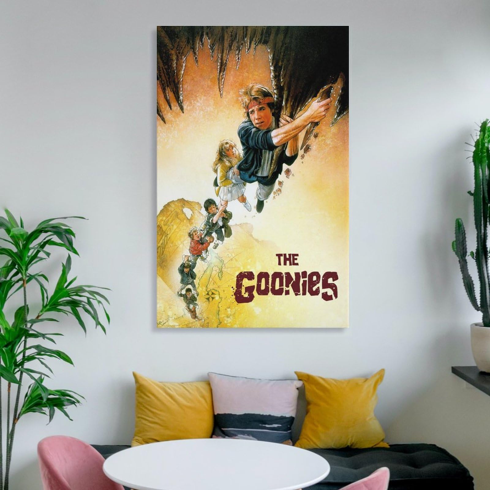 Amazon.co.jp: 映画ポスター グーニーズ The Goonies キャンバス