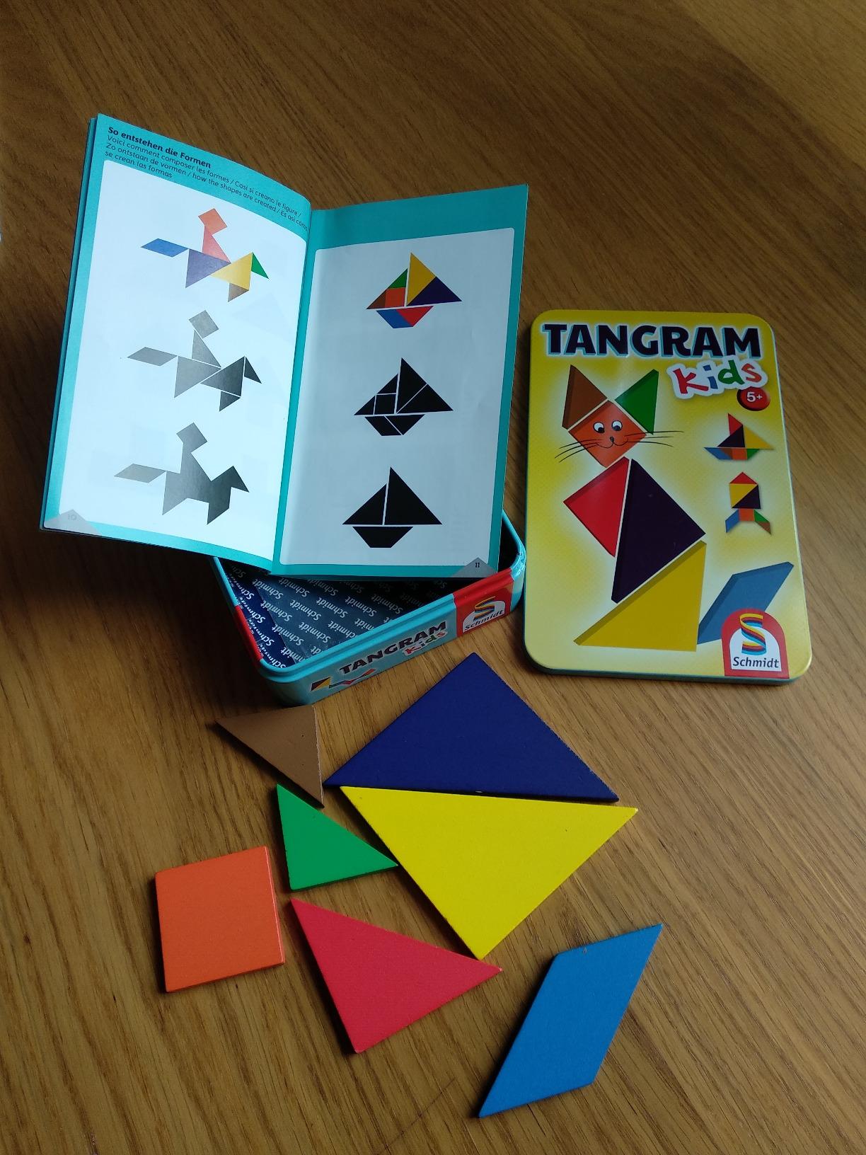 Schmidt Spiele – Tangram, Klassisches Legespiel Für 1 Spieler Ab 6 Jahren