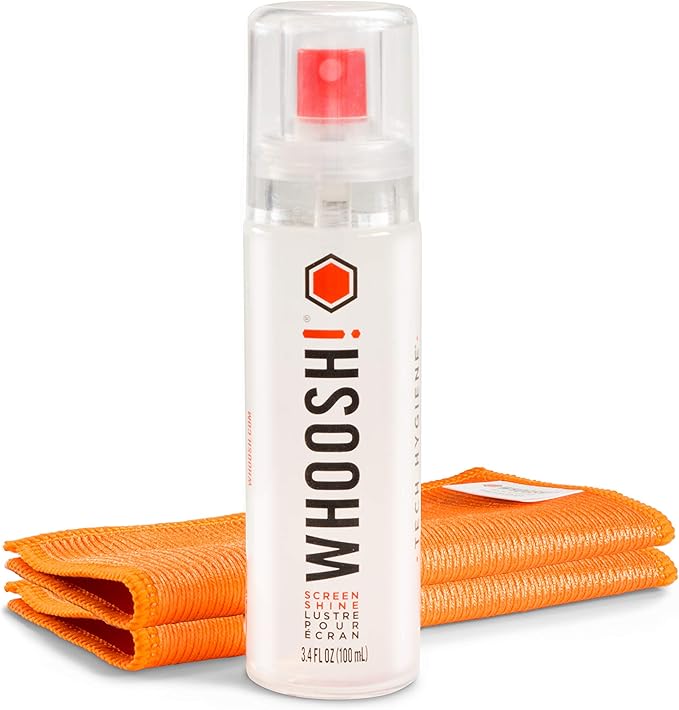 WHOOSH! Screen Cleaner Kit Best for Smartphones, iPads, Eyeglasses