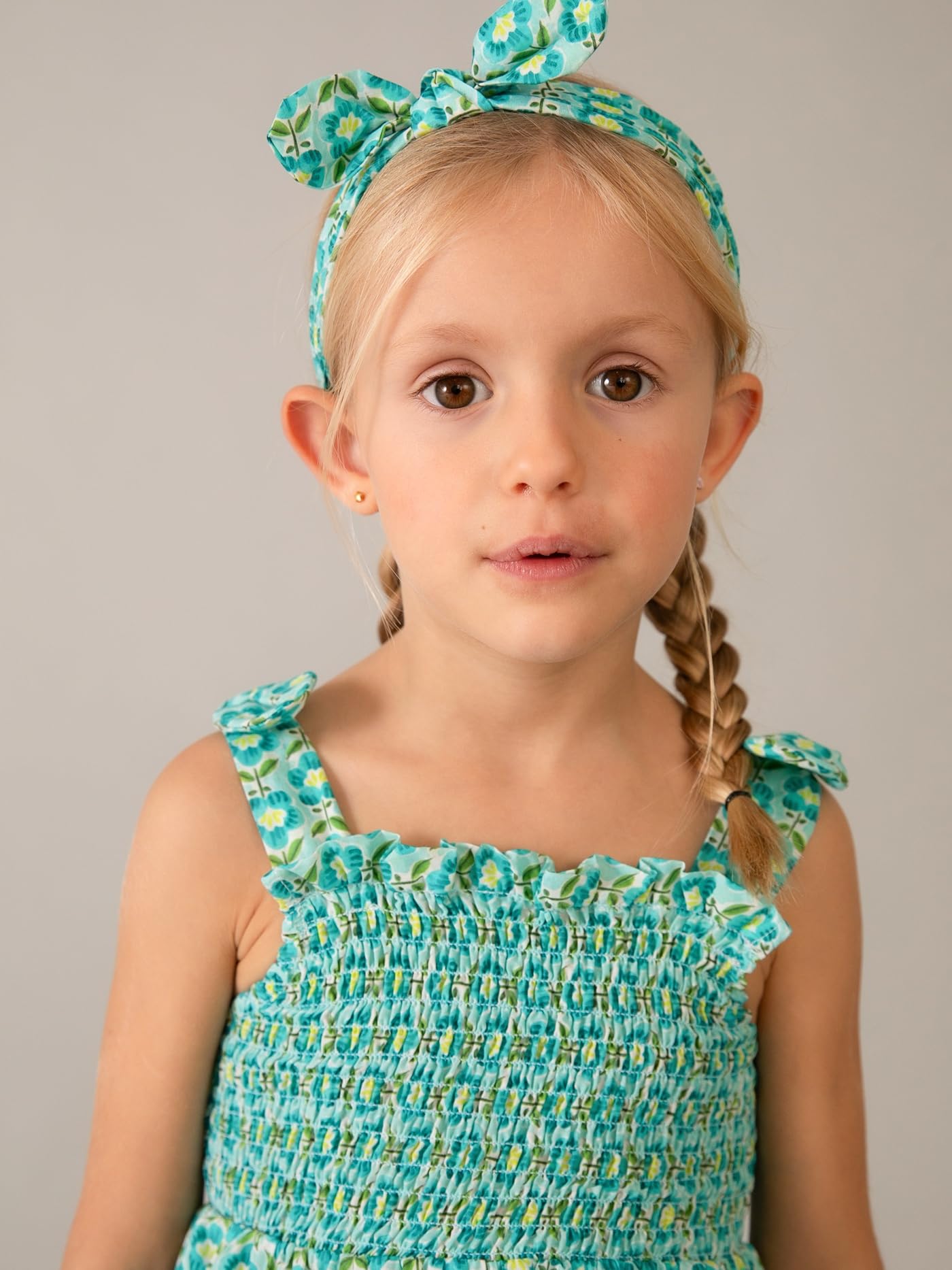 Mayoral Vestido Estampado Banda para niña Oceano