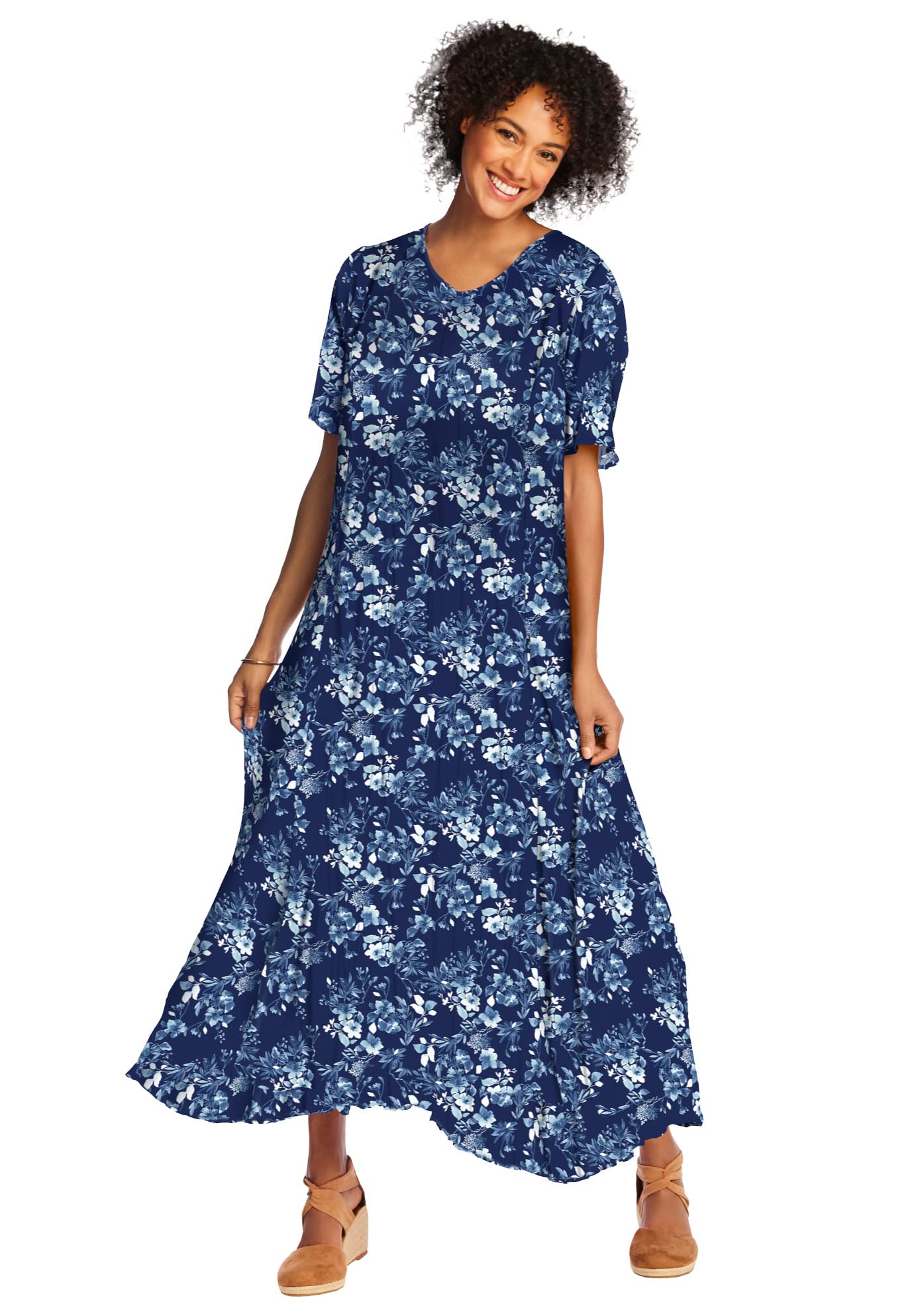 Woman Within Crinkle Maxi