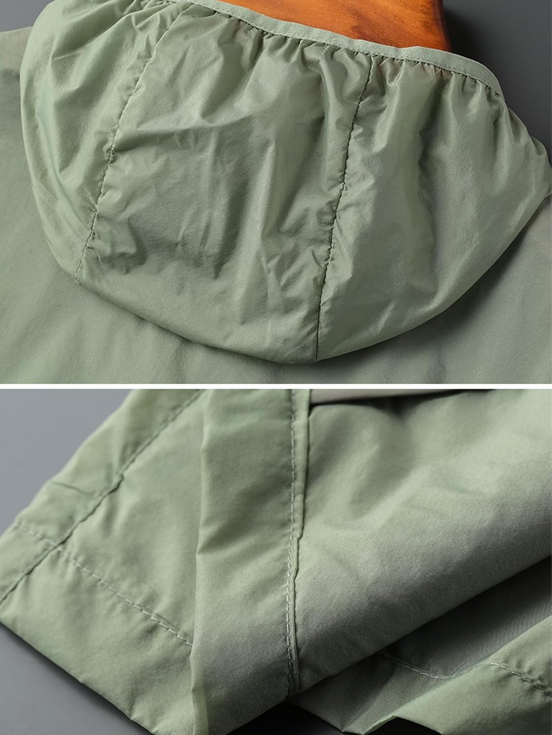 windbreaker jackets for men,mens rain jacket,uv jacket—featuring reflective strips,are perfect for outdoor activities