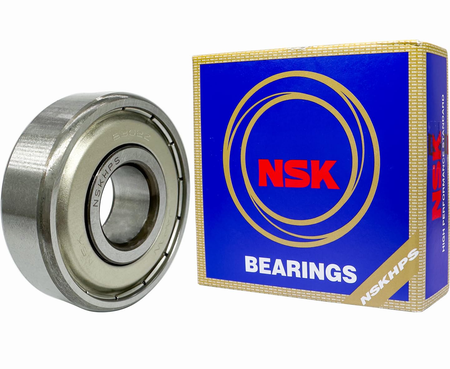 Nsk Bearings2PACK NSK 6302ZZ 15X42X13MM Made in Japan Double Metal Sealed Deep Groove Ball Bearings