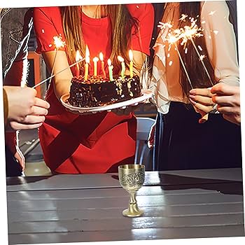 Amazon.co.jp: アンティークワインリキュール聖杯ゴブレット